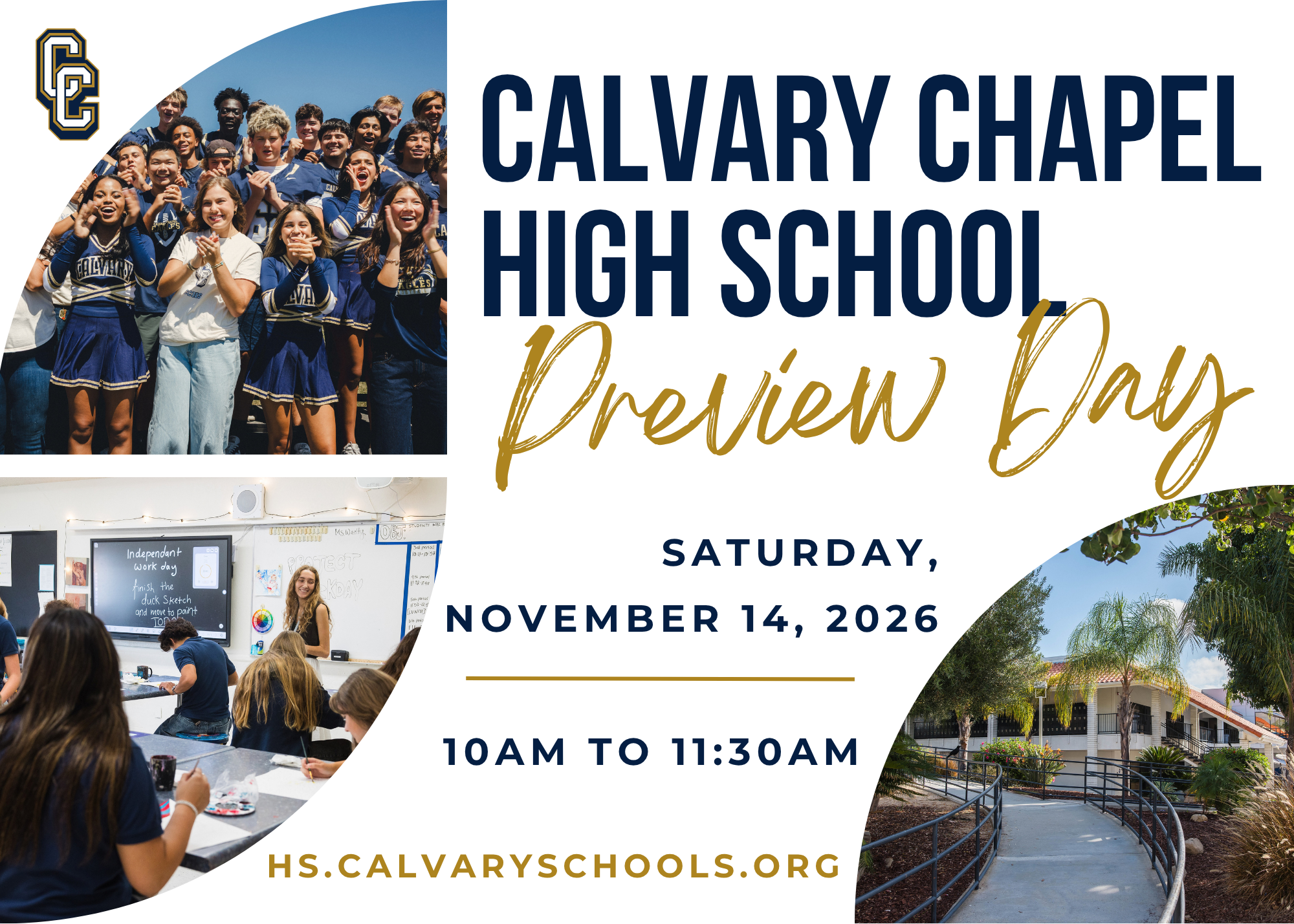 Calvary Chapel High School Preview Day